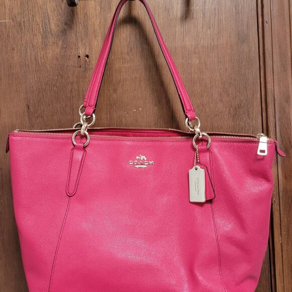 Coach Leather Tote F57526 - Picture 1 of 10